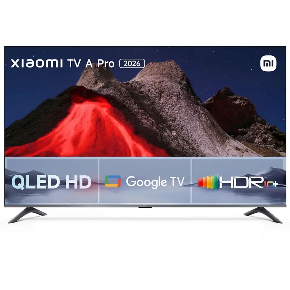 Televisão Xiaomi TV A Pro 32" 2026 QLED HD Google TV Dolby Audio