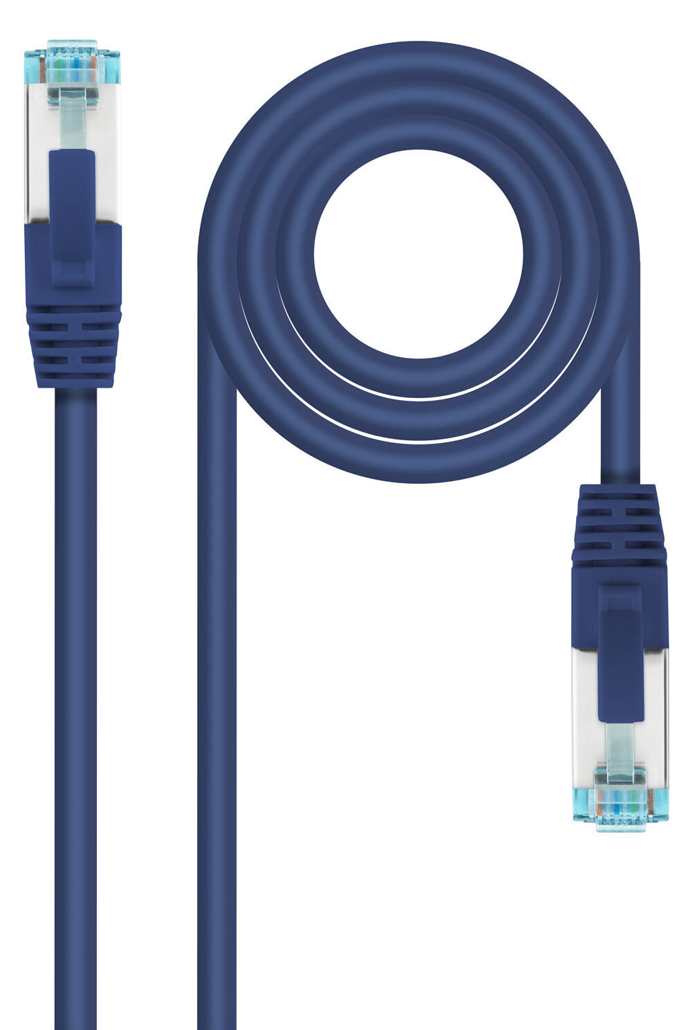 Cabo de Rede Nanocable RJ45 LSZH CAT.7 600MHZ SFTP AWG26 2 M Azul