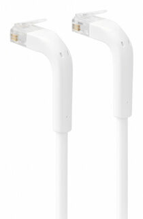 Cabo de Rede Ewent IM1316 CAT.6a U/FTP Slim Flexível 100% Cobre 0.5m Branco