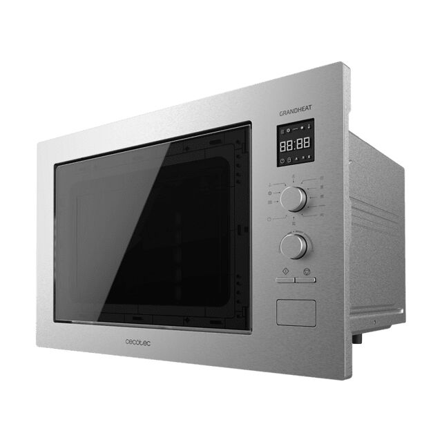 Micro-ondas de Encastre Cecotec GrandHeat 2550 Built-In Steel 900W 25L