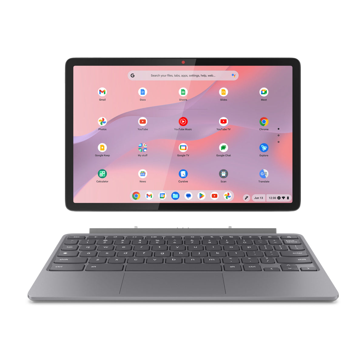Portátil Lenovo Chromebook Duet 11M889-720 10.95" MediaTek 838 8GB 128GB Arm Mali-G57 WUXGA Touch ChromeOS + Stand + Teclado Folio (sem carregador)