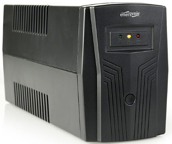 UPS Gembird EG-UPS-B850 850VA Schuko Preta