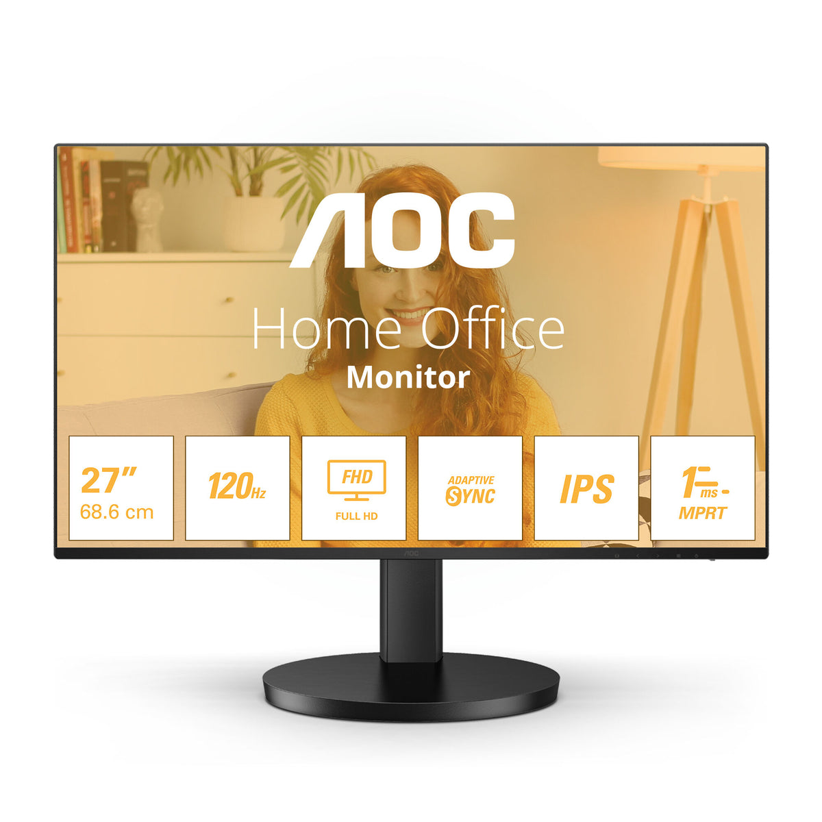 Monitor AOC 27" 27B3HA2 IPS FHD 100Hz 1ms