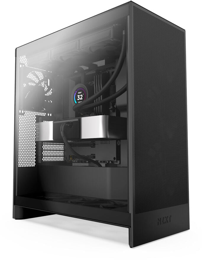 Caixa ATX NZXT H7 Flow Preta Vidro Temperado