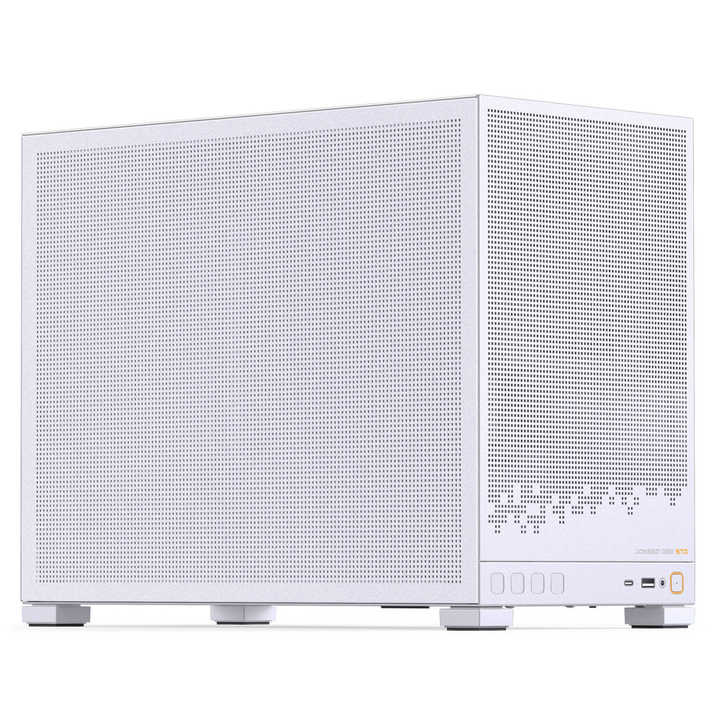 Caixa Micro-ATX Jonsbo D32 STD Vidro Temperado Branco