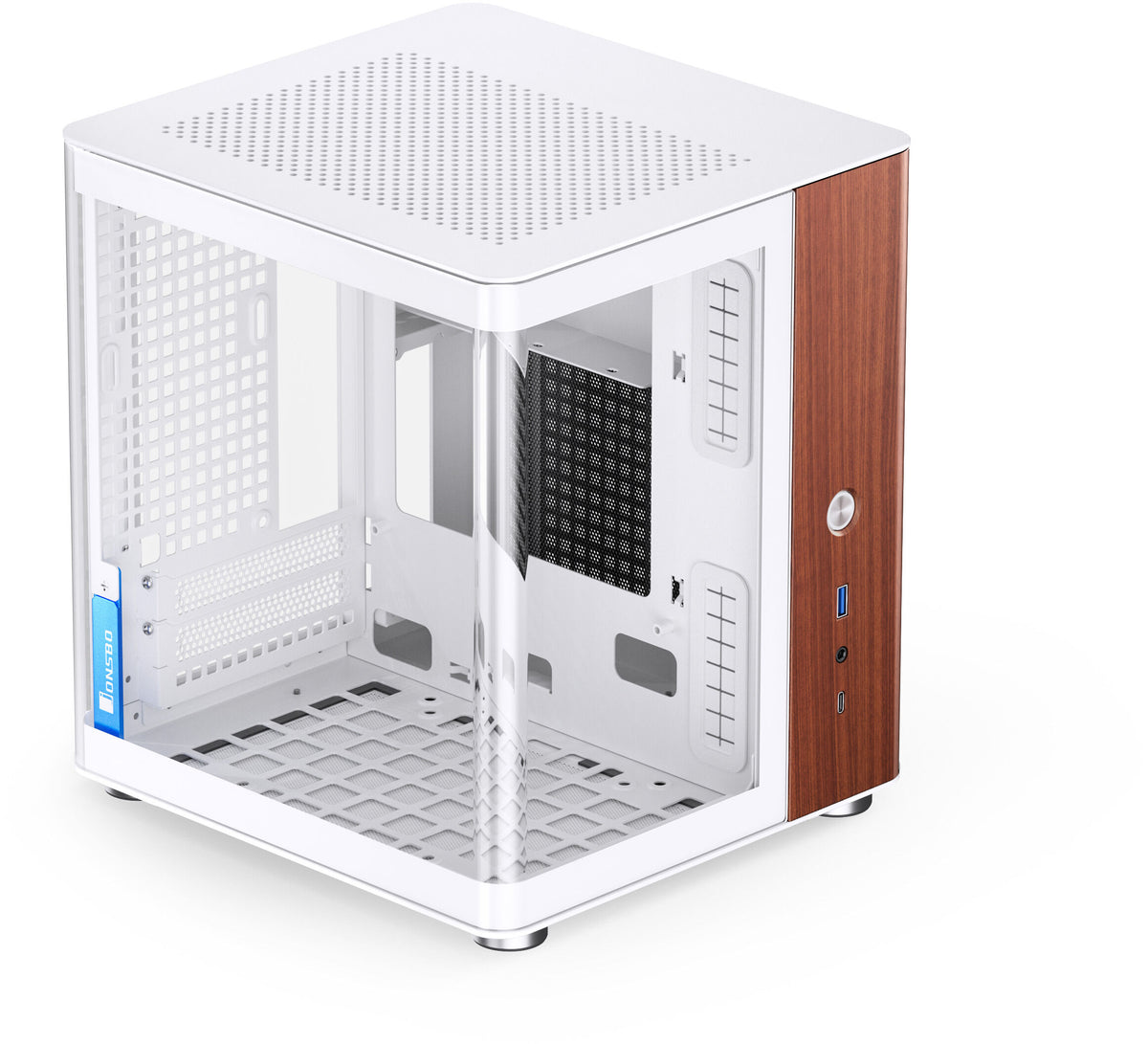 Caixa Mini-ITX Jonsbo TK-0 Branco