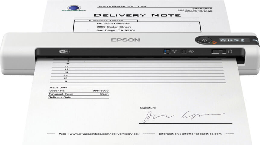 Scanner Portátil Epson WorkForce DS-80W