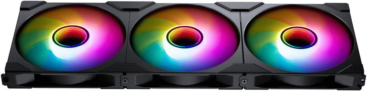 Ventoinha Phanteks M25 Gen2 PWM Reverse Airflow DRGB 140mm Preto (Pack 3)