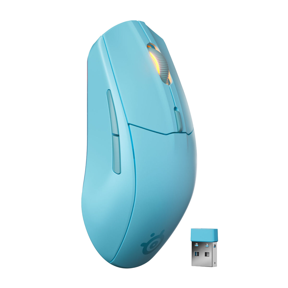 Rato Steelseries Rival 3 Wireless/Bluetooth Gen2 Aqua