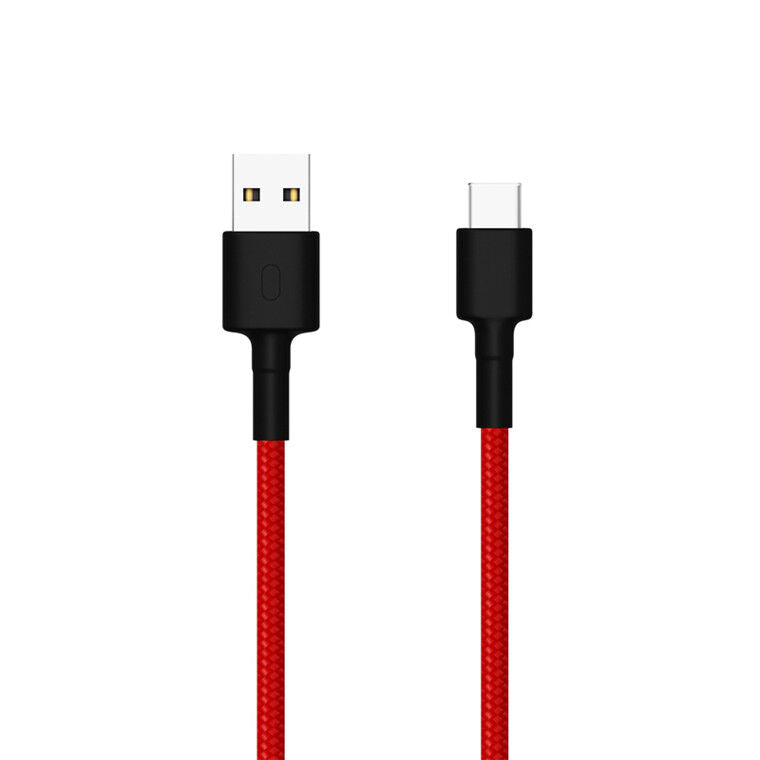 Cabo Xiaomi Mi Braided USB 3.0 a USB Tipo C Vermelho 1M
