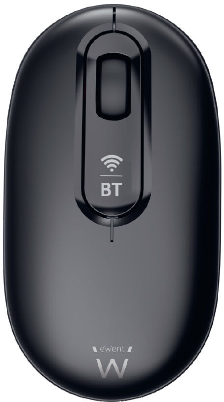Rato Óptico Ewent EW3241 Dual-Connect Wireless/Bluetooth 1200DPI Preto