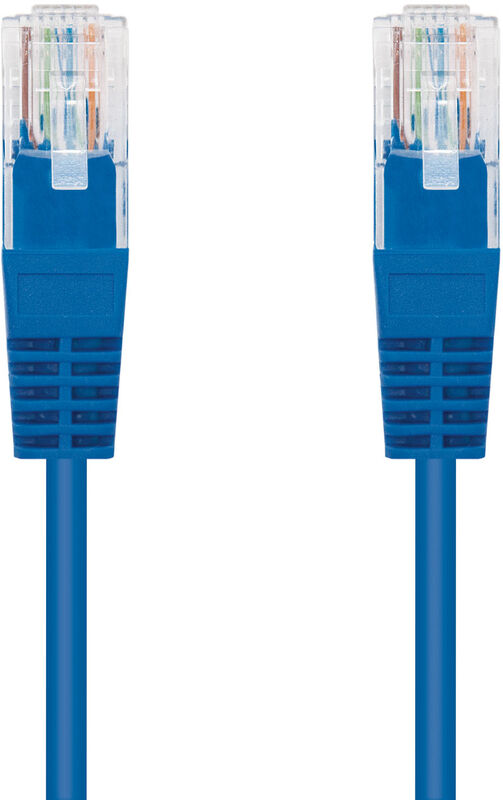 Cabo de Rede Nanocable RJ45 CAT.6 UTP AWG24 0.5 M Azul