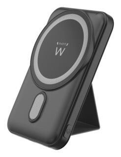 Powerbank Ewent EW1162 Wireless Magsafe 10000mAh 22.5W Preta