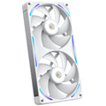 Ventoinha NZXT F280X Perfomance RGB Single-Frame Brancas - Dupla Ventoínha 140mm (280mm)