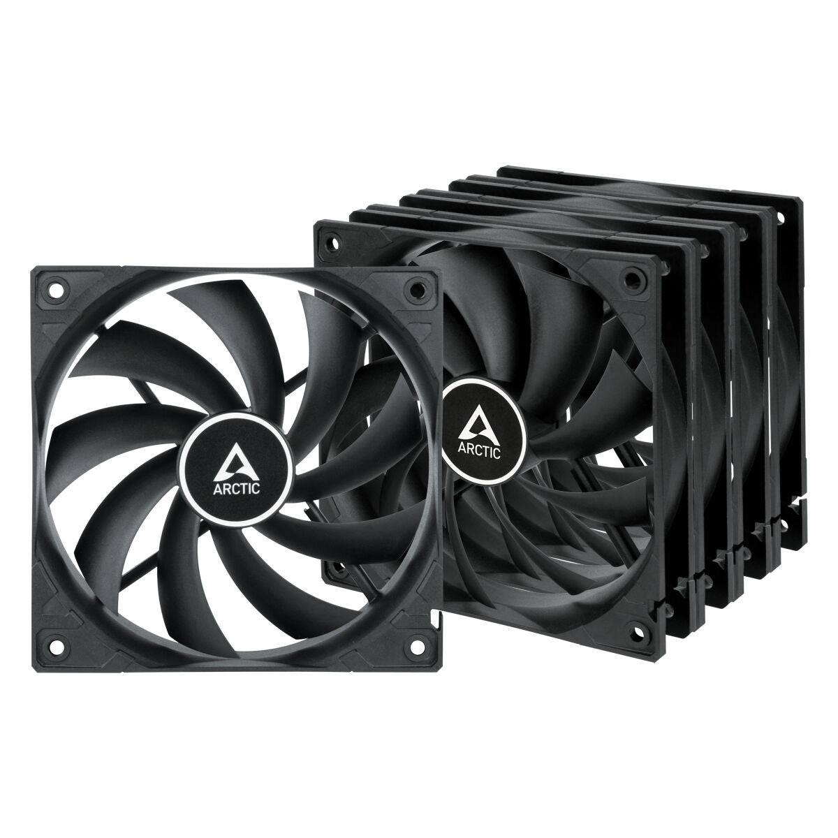 Ventoinha Arctic F12 120mm - Preto (Pack 5)