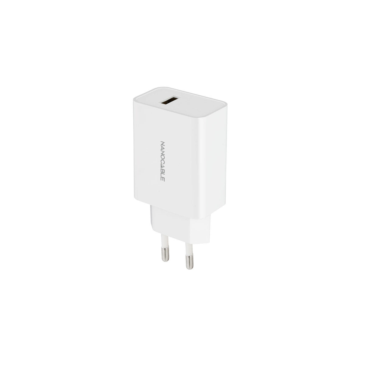 Carregador Nanocable 5V/2.1A Branco