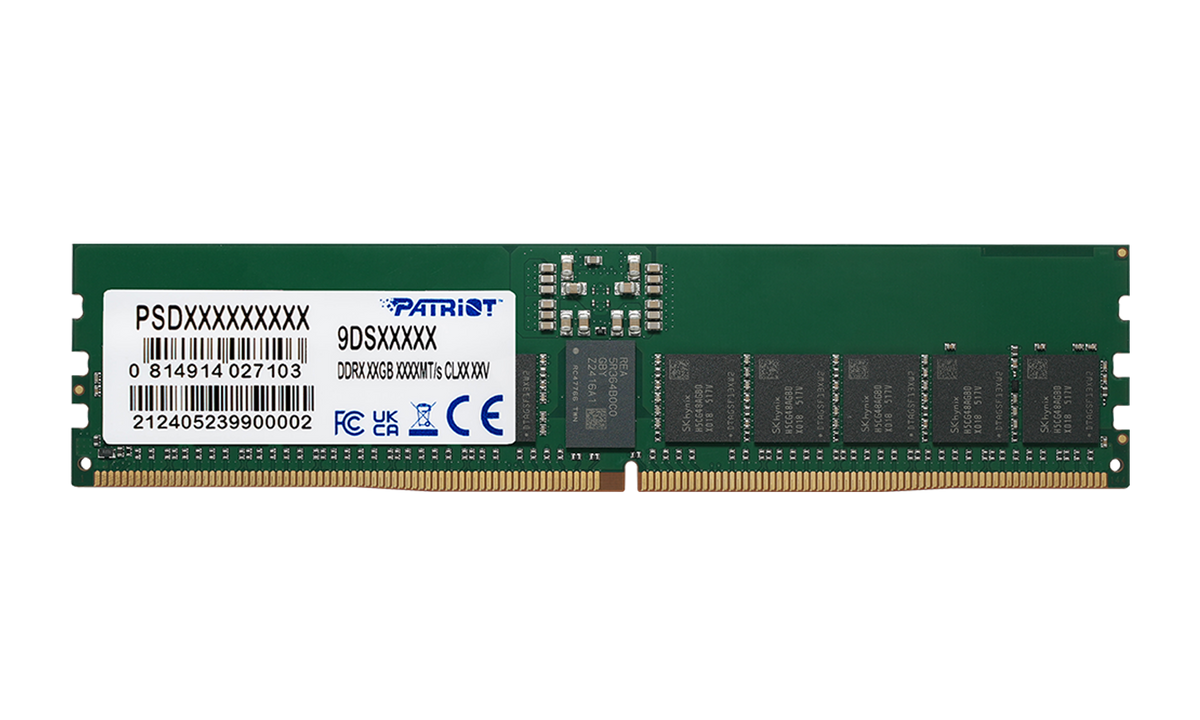 Patriot 32GB (1X32GB) DDR5 RDIMM 5600MHz CL46