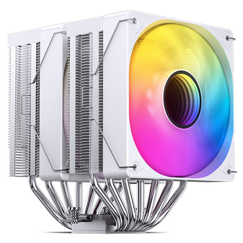 Cooler CPU Jonsbo CR-3000 ARGB Branco - 2x 120mm
