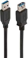 Cabo USB 3.0 Ewent Tipo A Macho > Tipo A Fêmea 1.8 M Preto
