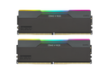 KLEVV Kit 32GB (2 x 16GB) DDR5 CRAS V 6400MHz CL30 RGB Obsidian Black (Intel XMP/AMD Expo)