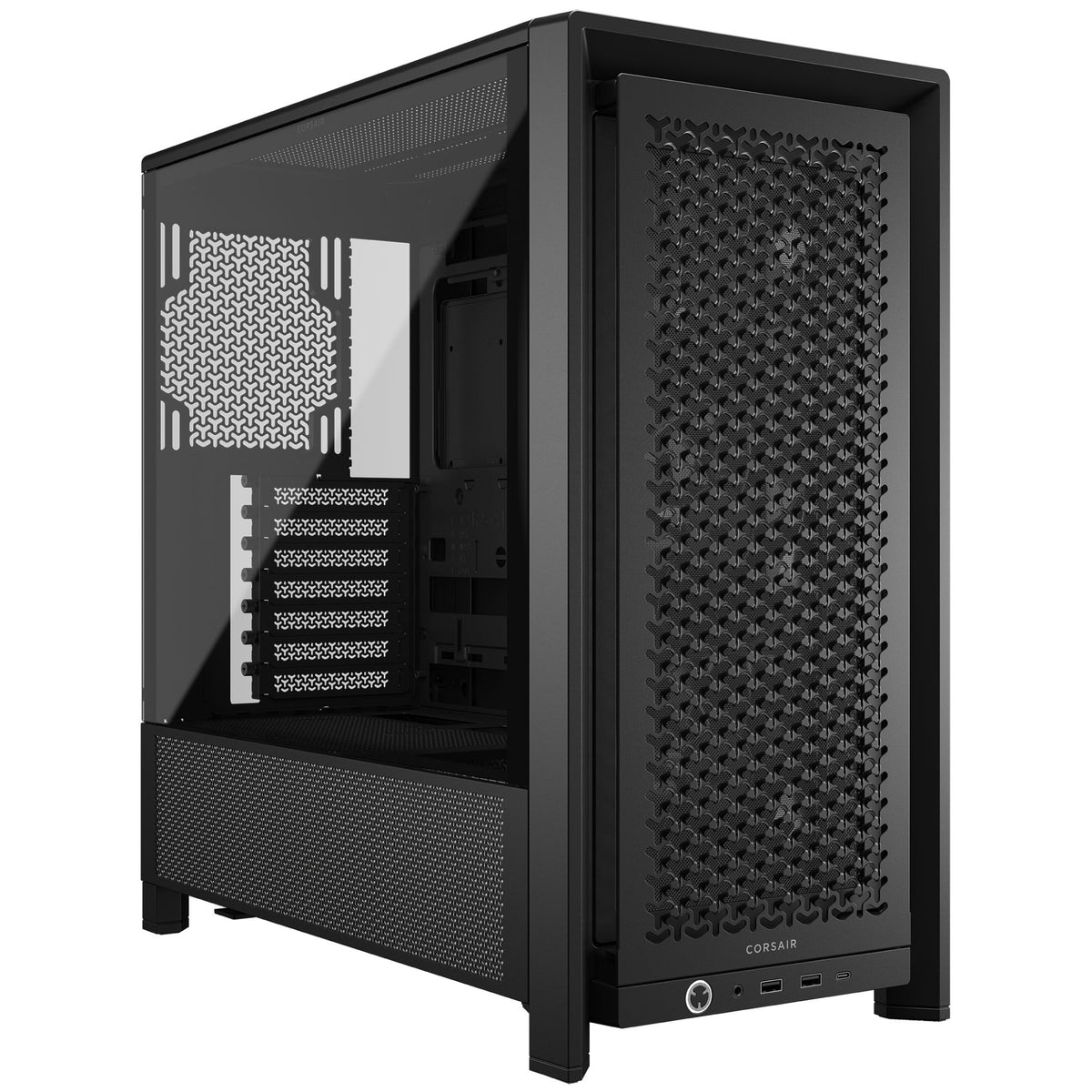 Caixa E-ATX Corsair 4000D RS Airflow Preto Vidro Temperado