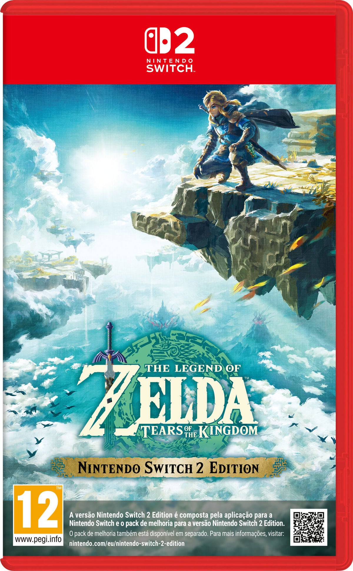 Jogo Nintendo Zelda Tears of the Kingdom - Nintendo Switch 2 Edition