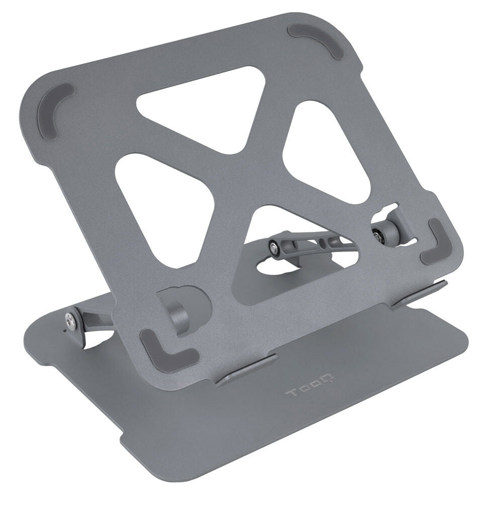 Suporte Elevatório Tooq para Portáteis Ergonómico Ajustável Alumínio