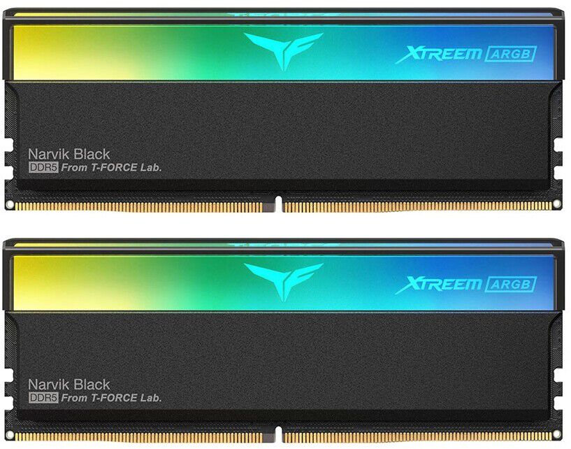 Team Group Kit 32GB (2 x 16GB) DDR5 6000MHz Xtreem ARGB Preto CL30