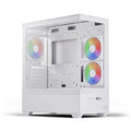 Caixa ATX Aerocool P500D Digi ARGB Vidro Temperado Branco