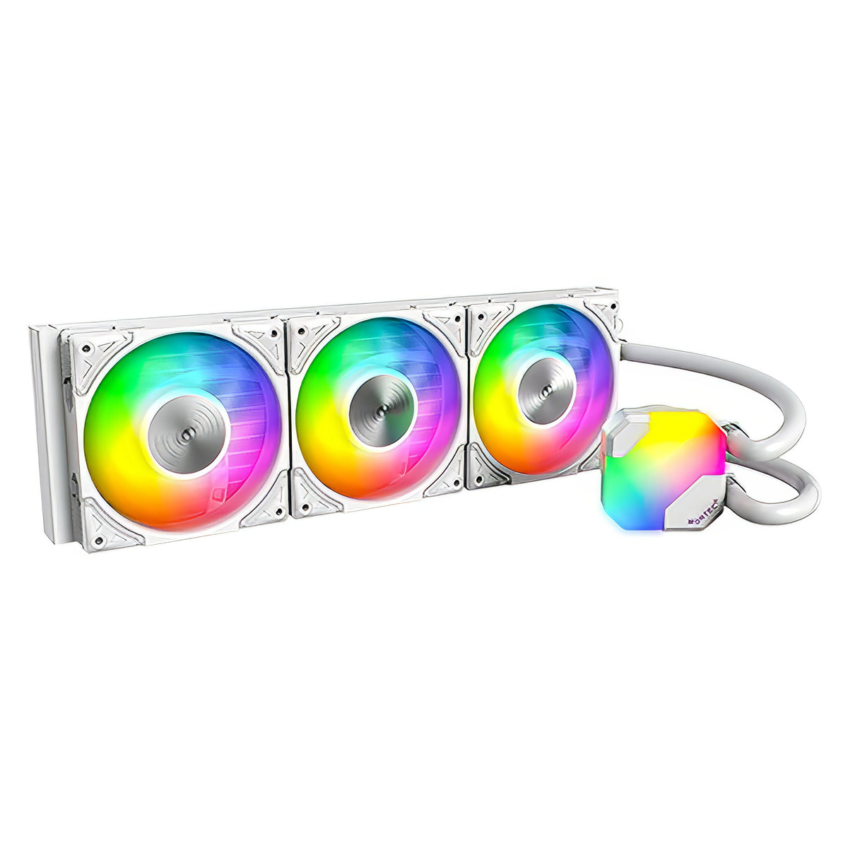 Water Cooler CPU Montech HyperFlow ARGB 360mm Branco