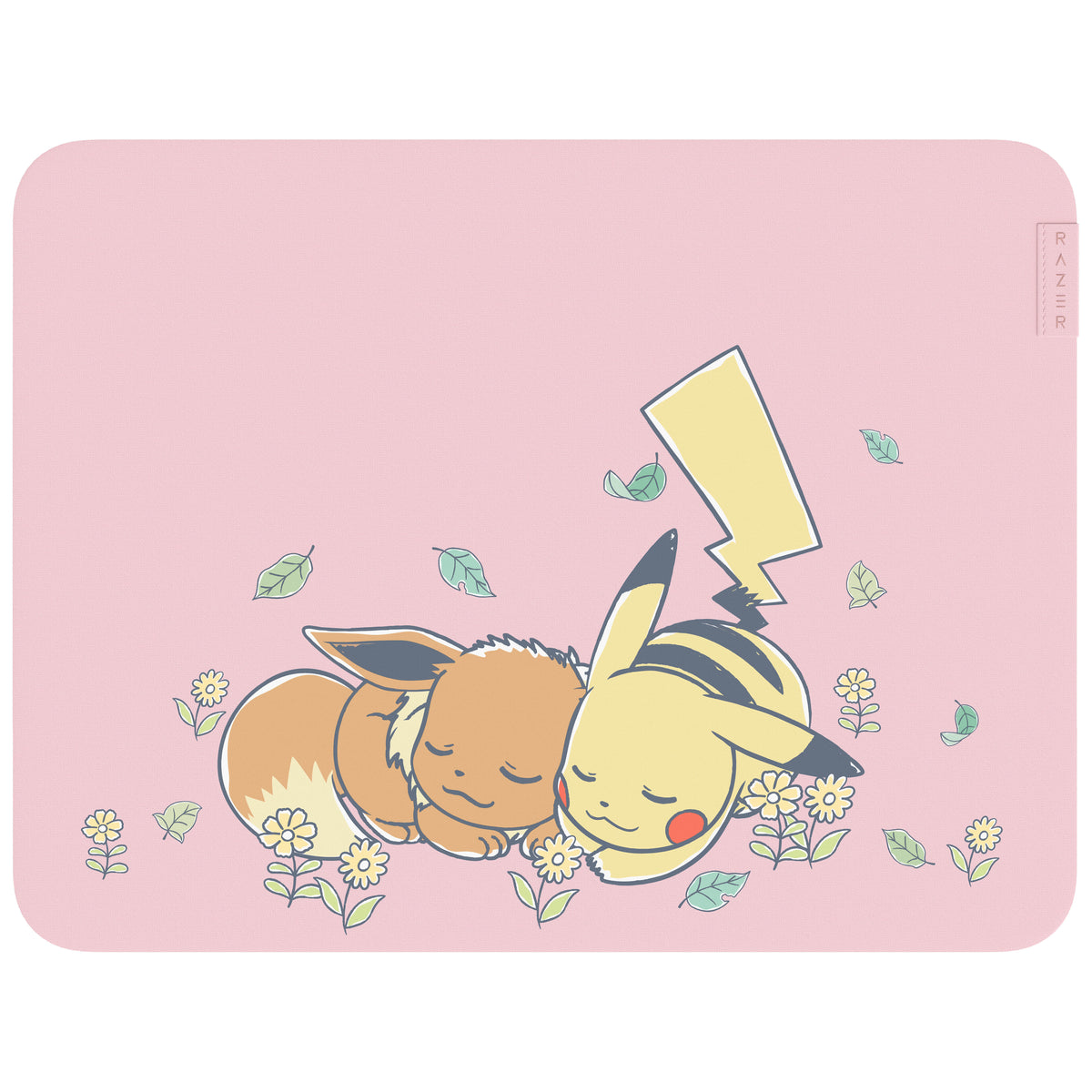Tapete Razer Gigantus V2 Medium Pokémon Pikachu/Eevee Ed.
