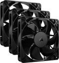 Ventoinha Corsair RS120 PWM Preta 120mm (Pack 3)