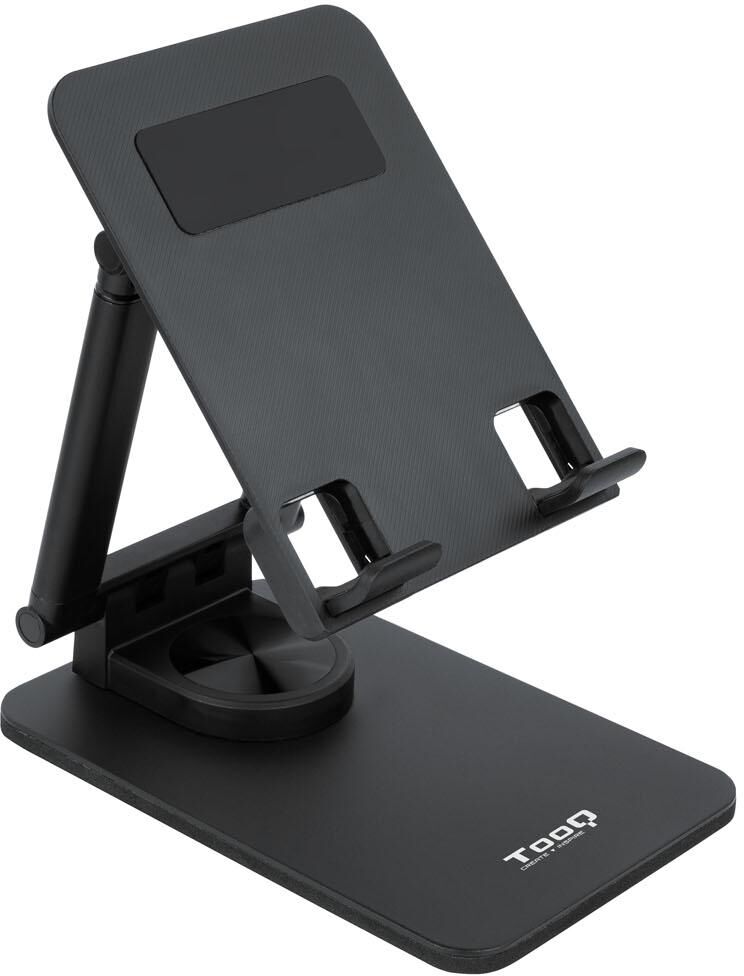Suporte de Mesa Tooq Rotativo Ajustável p/ Tablet Max. 13" Preto