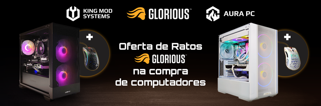 Rato Gaming Glorious Model D 2 PRO Wireless 4K/8K Polling Preto