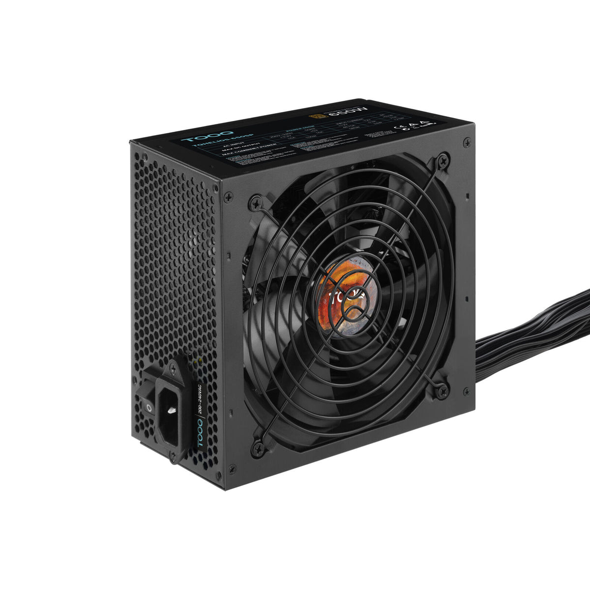 Fonte de Alimentação Tooq ATX 650W APFC 80PLUS Bronze