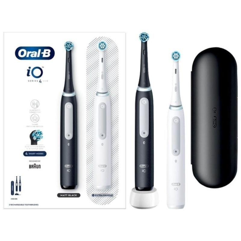 Cepillo Dental Oral-B iO Series 4 Dúo Inclui Capa