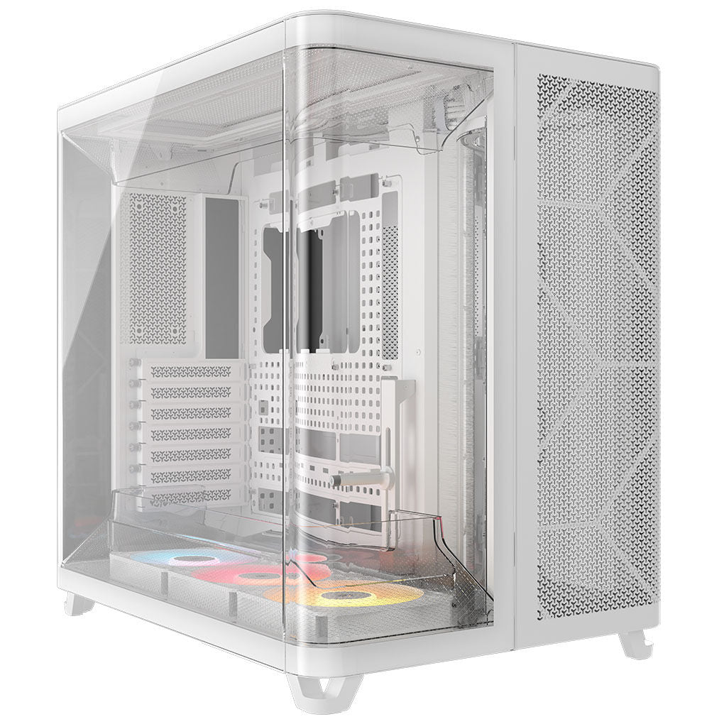 Caixa E-ATX Corsair AIR 5400 RS-R ARGB Branca Vidro Temperado
