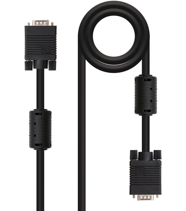 Cabo SVGA Com Ferrite Nanocable VGA M/M 1.8 M