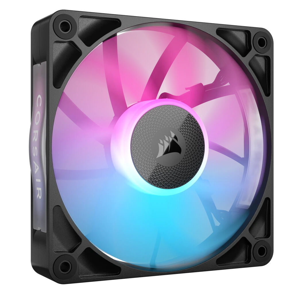 Ventoinha Corsair iCUE Link RX120 RGB PWM Preta 120mm