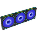 Ventoinha Lian Li UNI FAN SL120 Infinity FLEX Wireless Reverse Blade Preto 120mm (Pack 3)