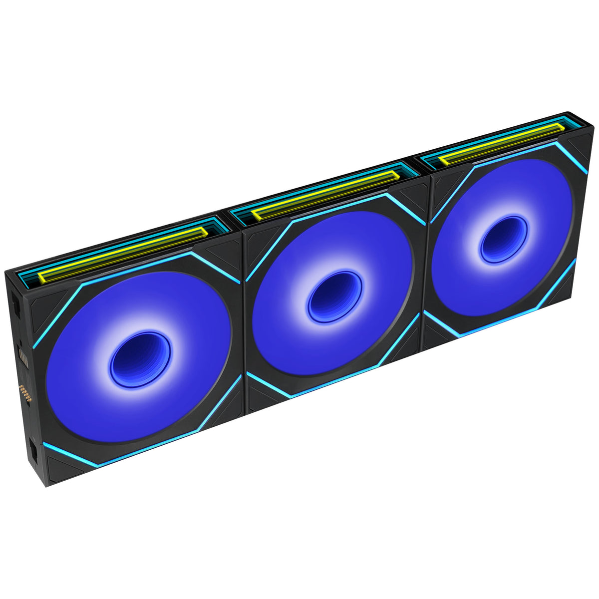 Ventoinha Lian Li UNI FAN SL120 Infinity FLEX Wireless Reverse Blade Preto 120mm (Pack 3)