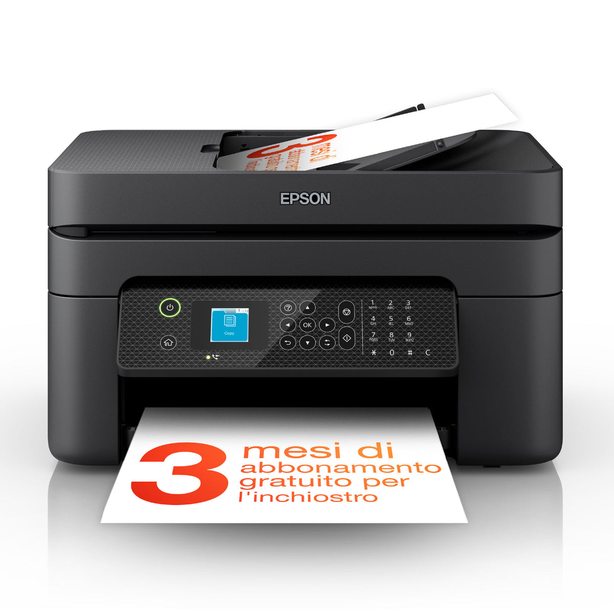 Impressora Impressora Multifunções a Laser a Jato de Tinta Epson WorkForce WF-2930DWF Wi-Fi