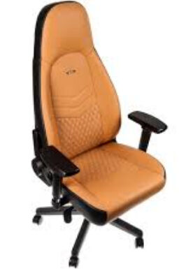 Cadeira noblechairs ICON Real Leather - Cognac / Preto