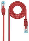 Cabo de Rede Nanocable RJ45 LSZH CAT.7 600MHZ SFTP AWG26 2 M Vermelho