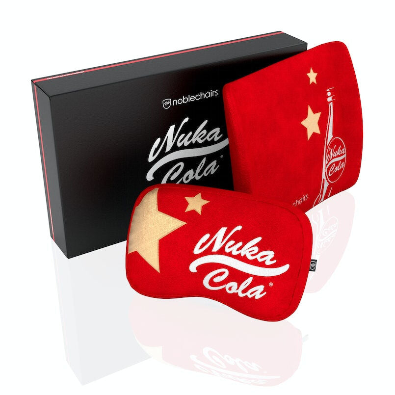 Set Almofadas noblechairs Memory Foam - Fallout Nuka-Cola Edition