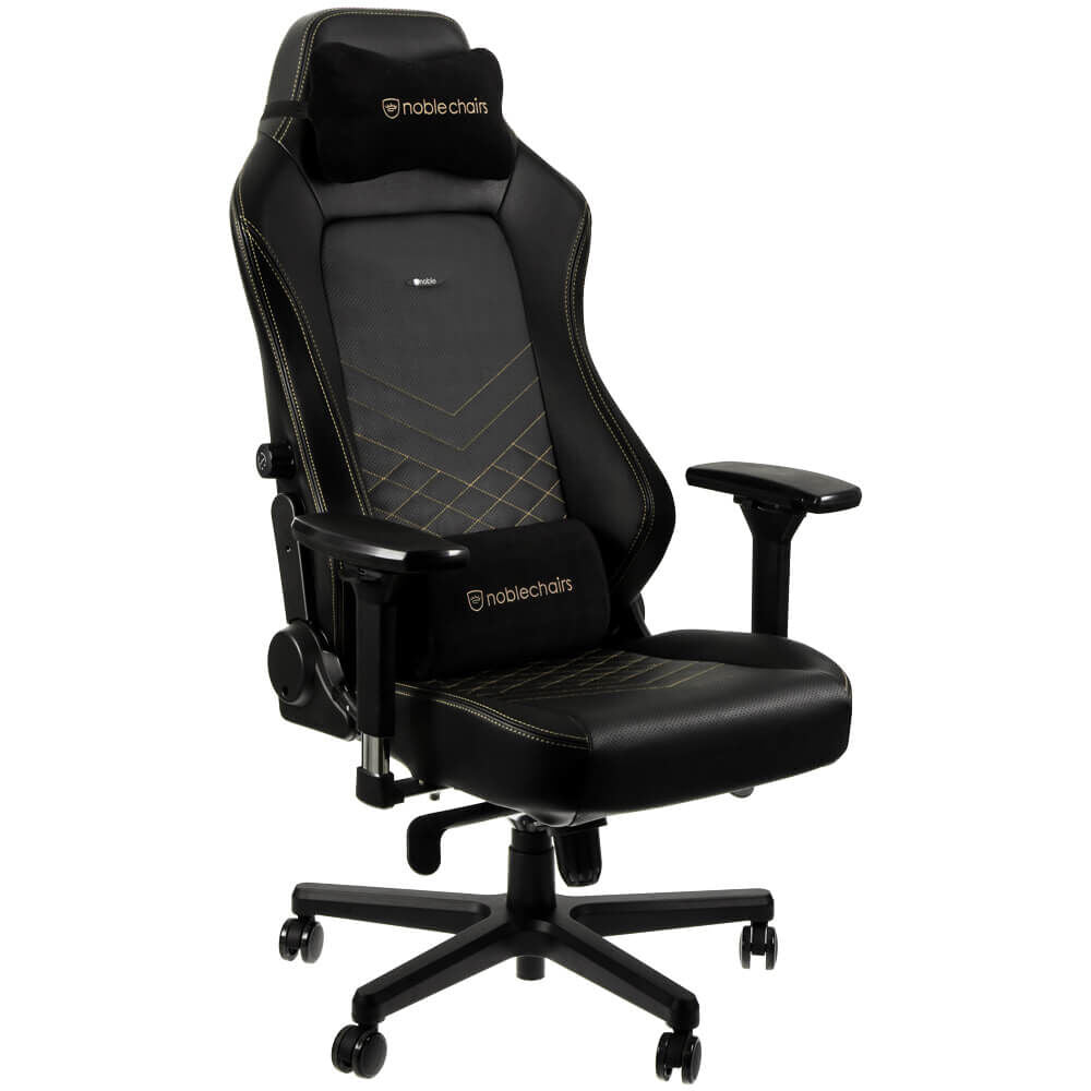 Cadeira noblechairs HERO - Preto / Dourado