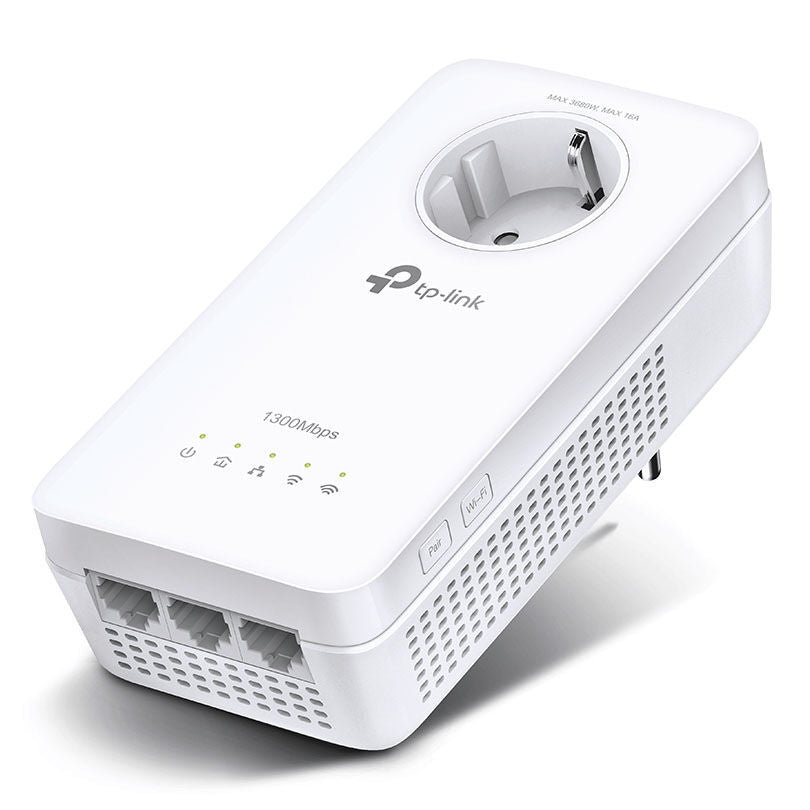 Powerline TP-Link AV1300 TL-WPA8631P Gigabit Passthrough AC Wi-Fi Extender