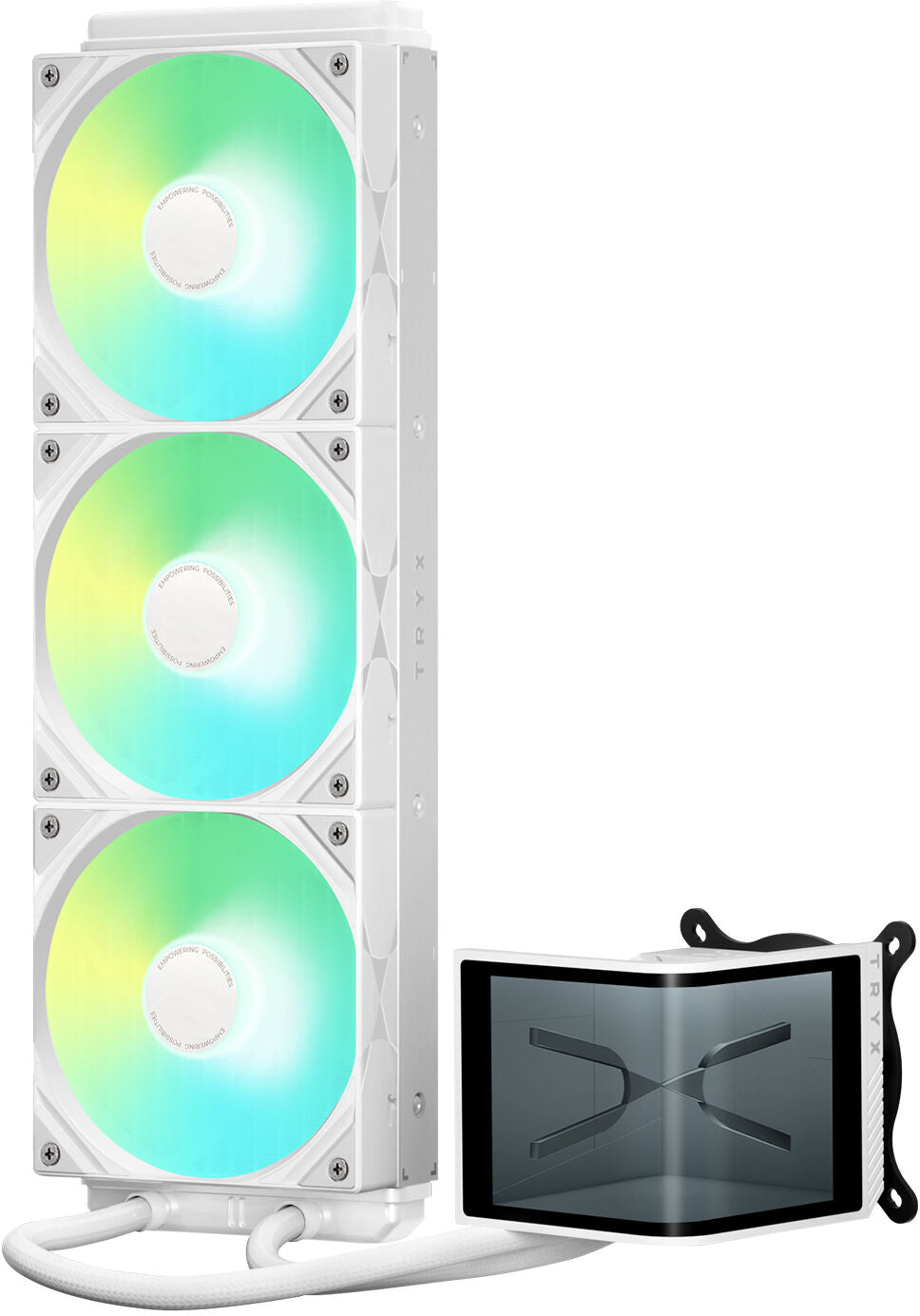 Water Cooler CPU TRYX Panorama SE 360 ARGB Branco
