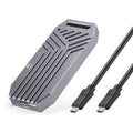Caixa Externa M.2 Ewent EW7062 NVMe/PCIe USB-C 4 Cinza Screwless