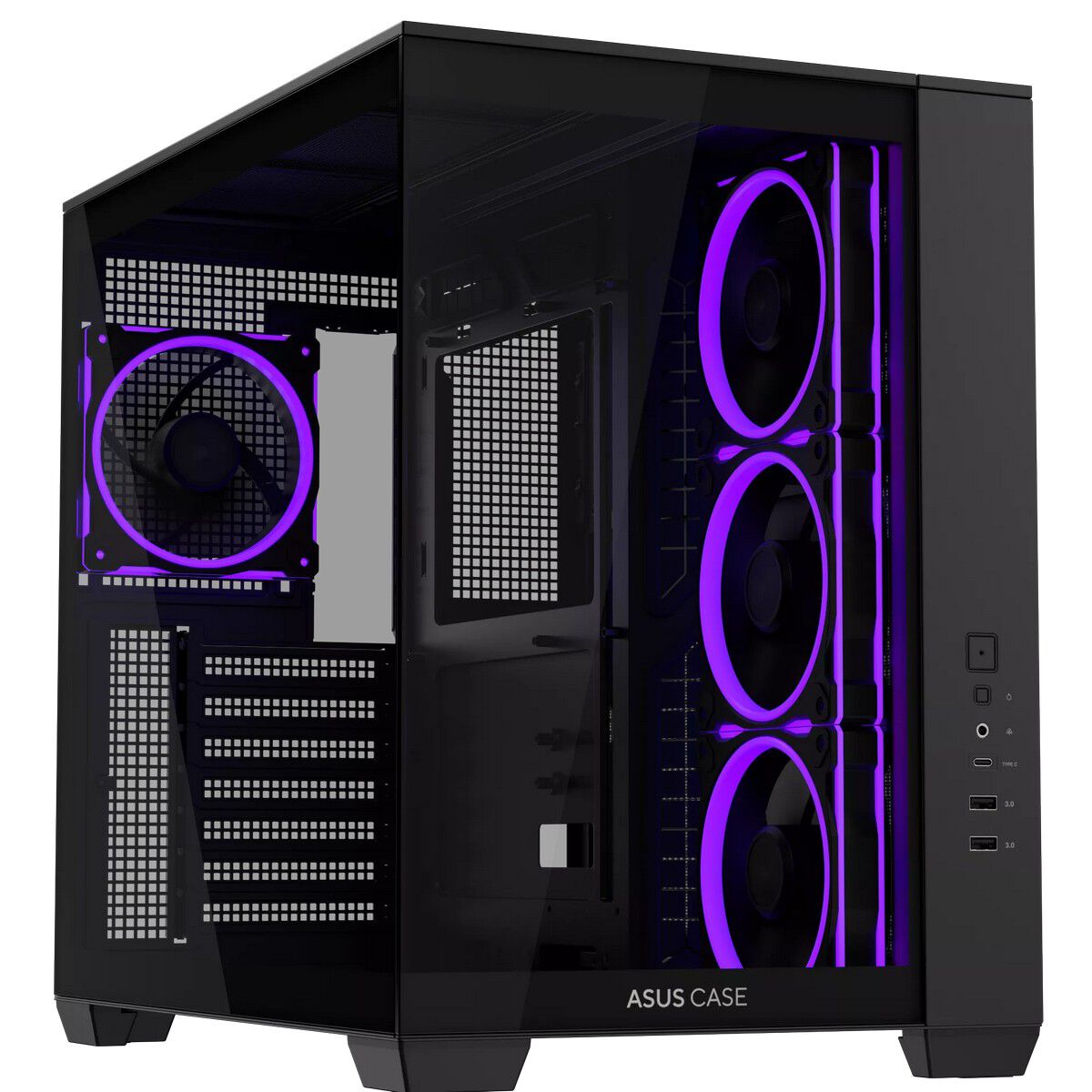 Caixa ATX ASUS A32 Plus TG ARGB Preta